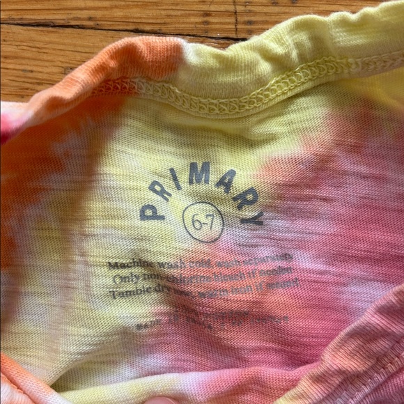Bundle of two Primary tie-dye tees - Picture 6 of 7